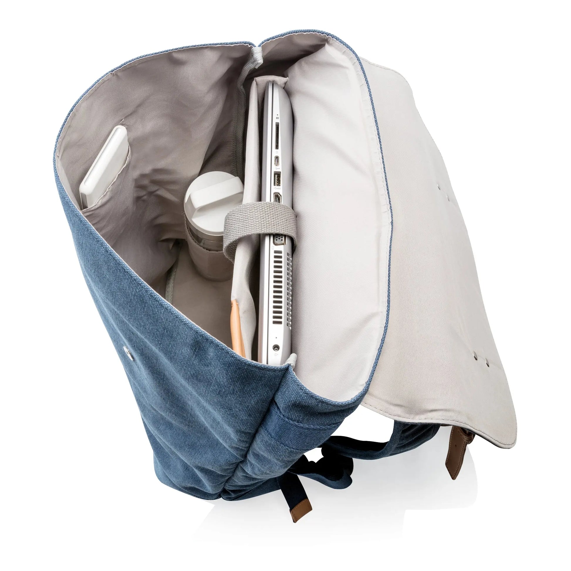 Sac à dos ordinateur en toile sacadospremium