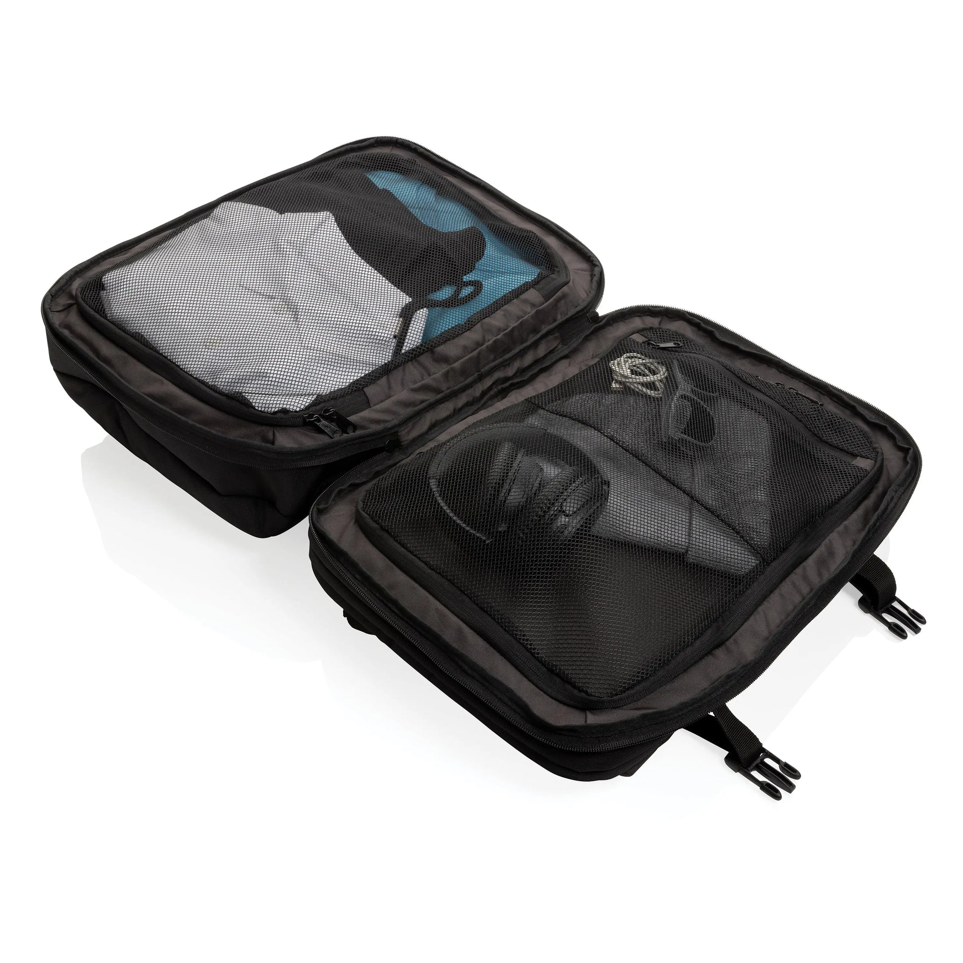 Sac à dos weekend extensible Swiss Peak en rPET AWARE™ sacadospremium