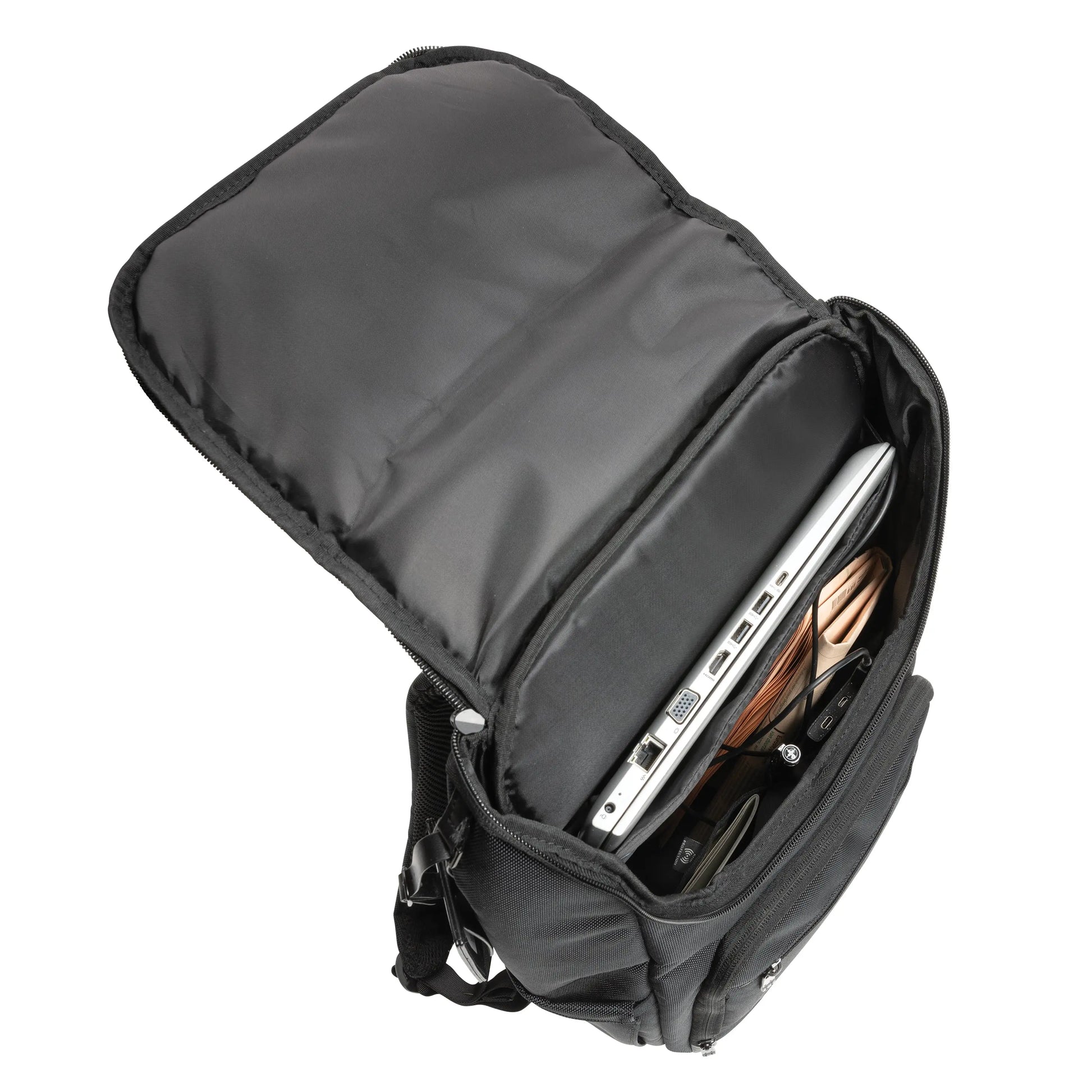 Sac à dos ordinateur Swiss Peak Voyager en rPET AWARE™ sacadospremium