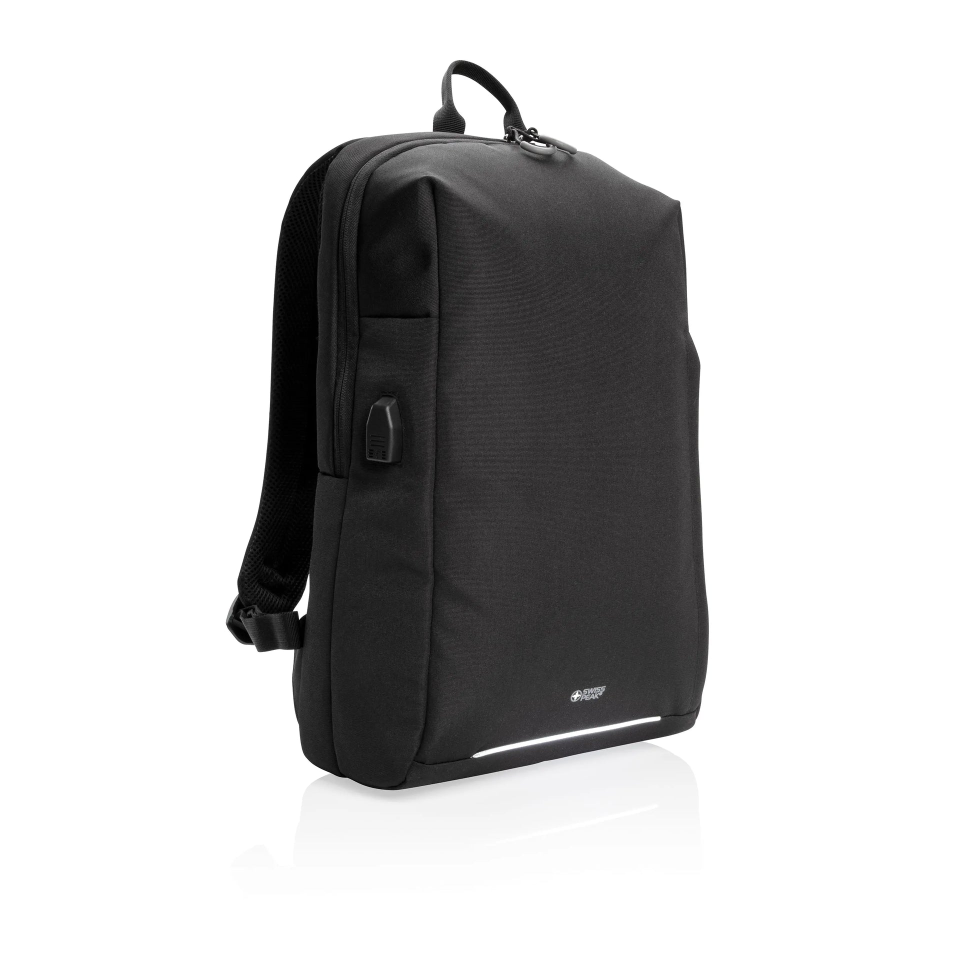 Sac à dos avec port USB A ordinateur 15,6" Swiss Peak AWARE™ sacadospremium