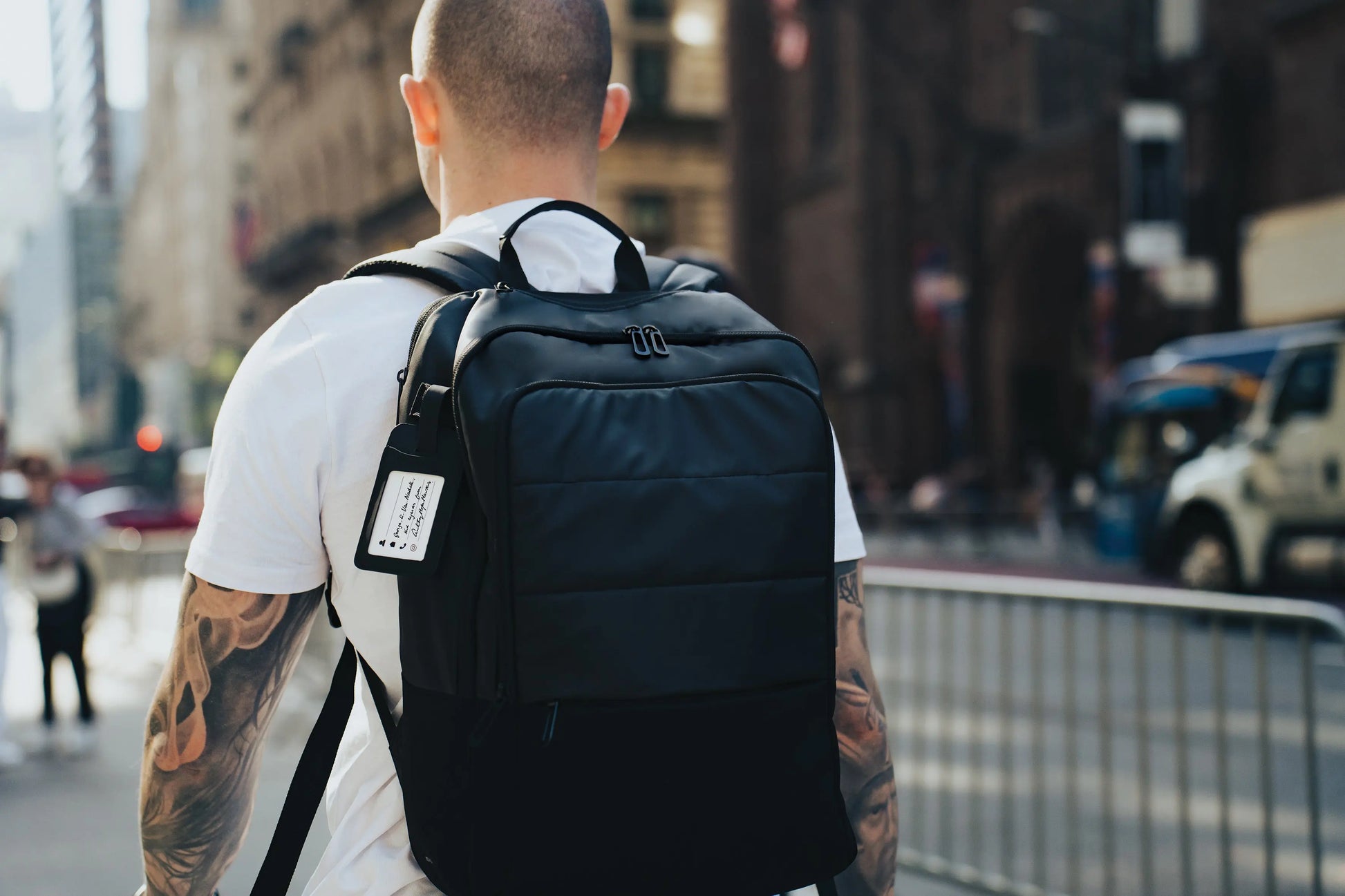 Sac à dos ordinateur 15,6" en rPET AWARE™ Armond sacadospremium