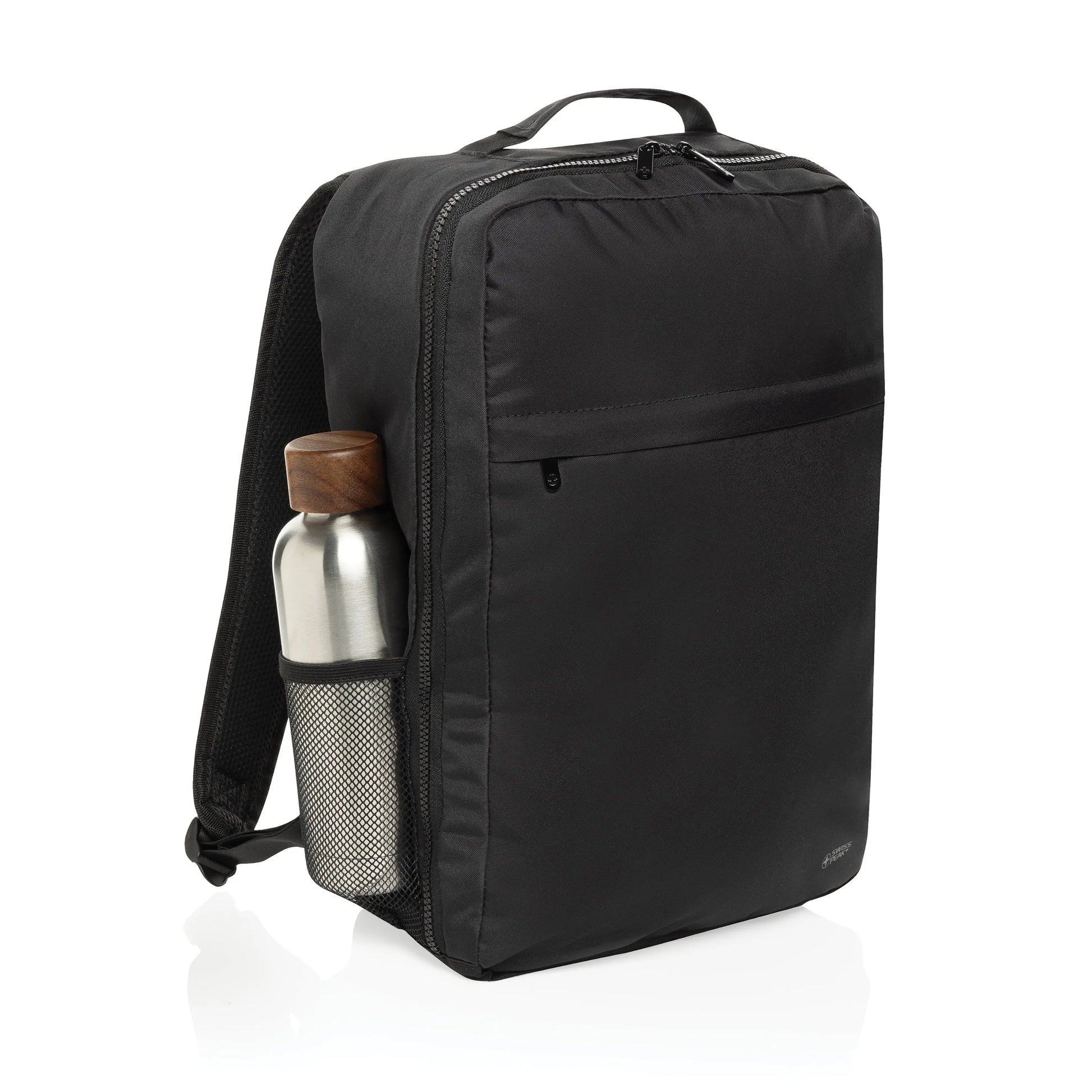 Sac à dos ordi 15.6'' en rPET Aware™ Swiss Peak Essential sacadospremium